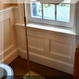 DL09. Adjustable height brass reading lamp. 
